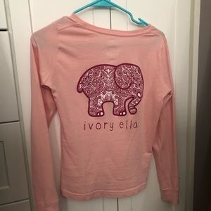 Ivory Ella long sleeve tee